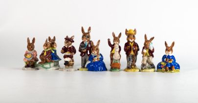 Royal Doulton Bunnkyins figures to include - Daisie DB7, Tellyho DB12, Buntie DB2, Little Jack