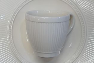 A large collection of Wedgwood Windsor pattern tea & dinner ware including trios, tea pot, mugs,