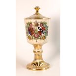 Spode Commemorative chalice & cover, "To celebrate the wedding of His Royal Highness Charles to