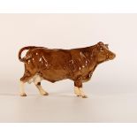 Beswick Limousin cow 3075B, BCC backstamp