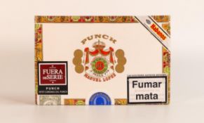 Sealed box of 25 Punch Manuel Lopez Habana Petit Corona hand made cigars dated March 2008 (25)