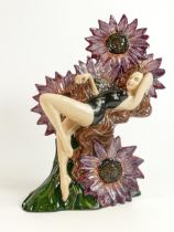 Carlton ware The Carlton Girl Sunflower figurine. Limited edition 385/600, modelled by Andy Moss