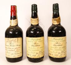 Three bottles of Berisford Solera 1914 Sherry, 70cl (3)