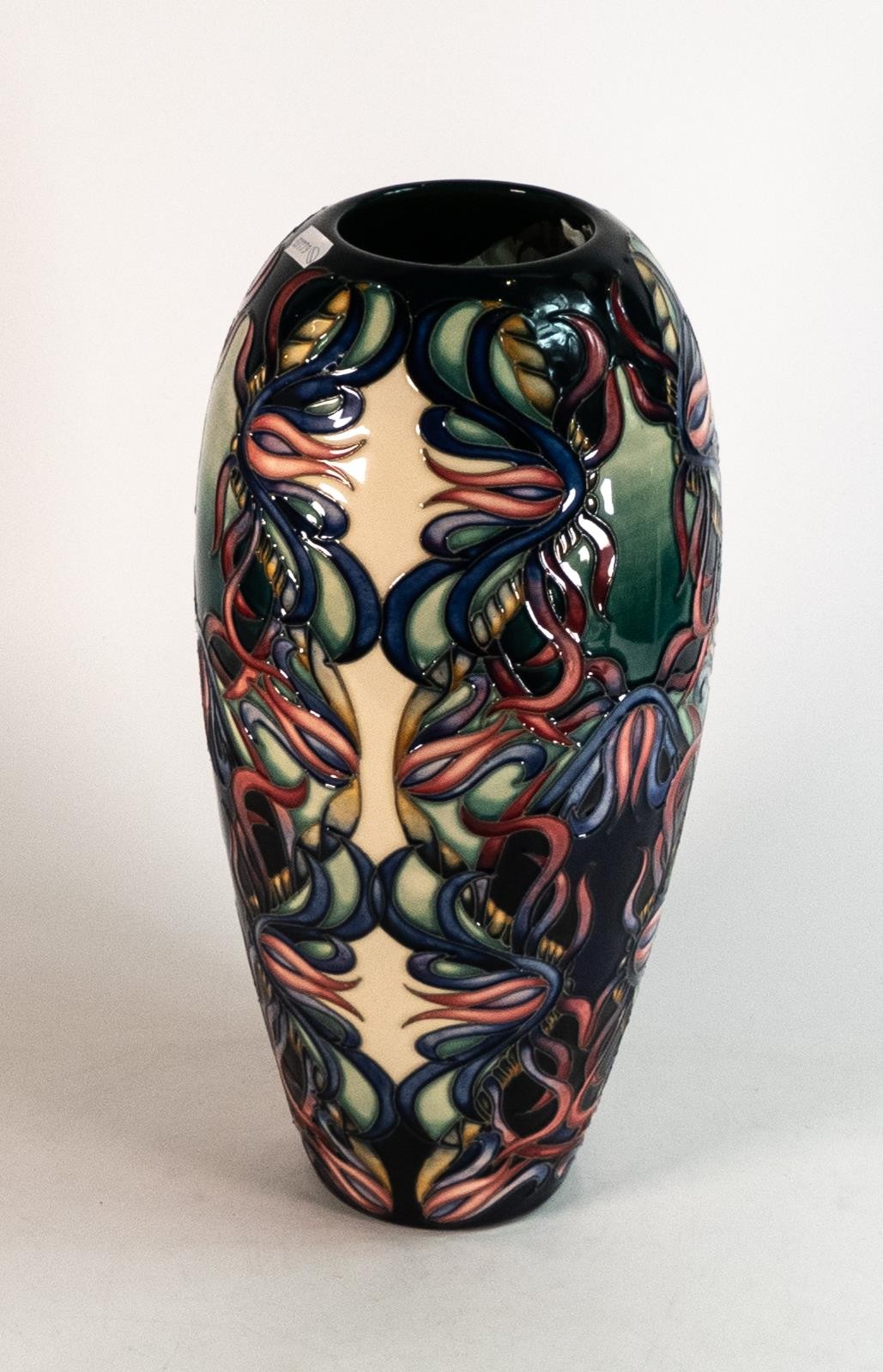 Moorcroft Maypole vase. Limited edition 46/150, dated 1997. Height 36cm, boxed - Bild 2 aus 5