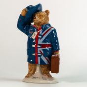 Wade Paddington Bear signed by Stephen Fry - "Britain Is Great". This was removed from the