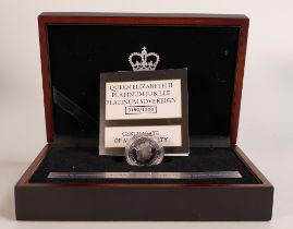 The London Mint Office Queen Elizabeth II Platinum Jubilee Sovereign 2022, limited edition,