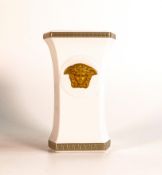 Rosenthal for Versace ceramic 'Gorgona' vase, height 13.5cm