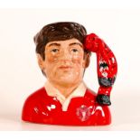 Royal Doulton intermediate character jug Manchester United D6924 from the Football Supporters series