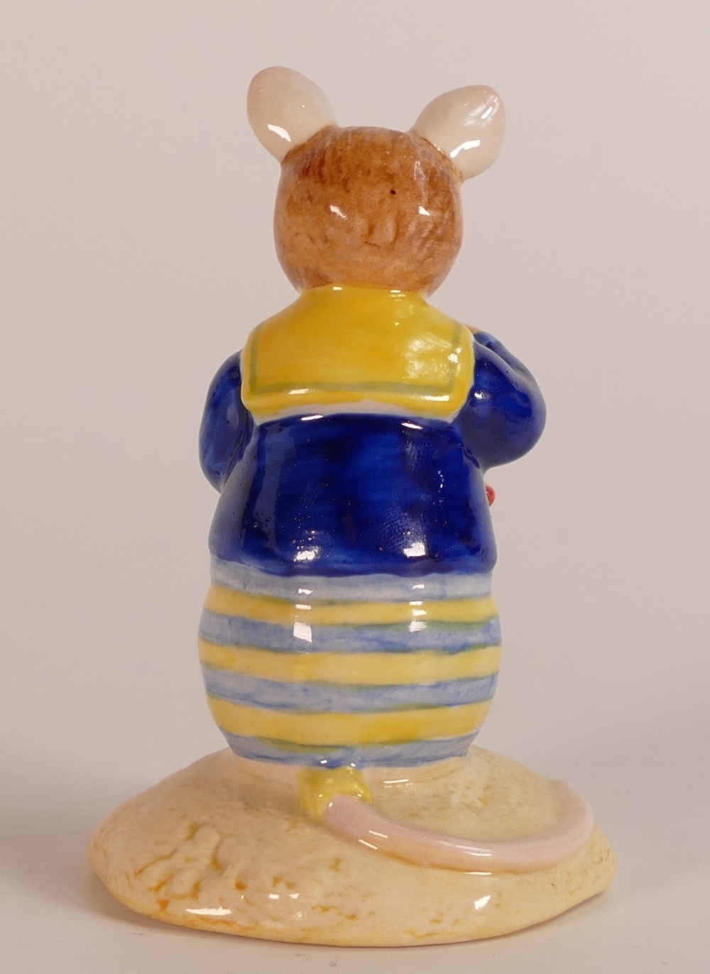 Prototype Royal Doulton Brambly Hedge figure of Pebble, in blue and yellow colourway, protype - Bild 4 aus 5