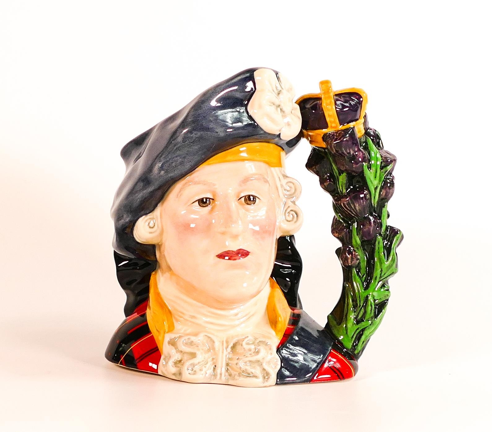 Royal Doulton large character jug Bonny Prince Charlie D6858