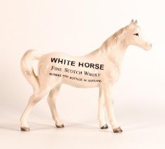Royal Doulton advertising horse for White Horse Fine Scotch Whisky, height 14.5cm
