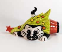 Lorna Bailey prototype Christmas Mayhem the Cat (went into production as a limited edition of 75