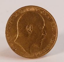 FULL sovereign gold coin 1910