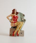 Peggy Davies erotic figure Ace Player, artists original proof