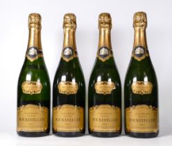 A collection of vintage 4 x 70cl Millesime 1993 Rockefeller Champagne (4)