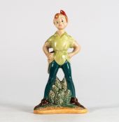 Beswick Walt Disney gold backstamp figure of Peter Pan