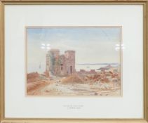 J Andrew Lloyd (19th century) watercolour of The Isles of Scilly Cornwall, frame size 46cm x 56cm