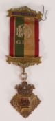 RAOB (Royal Antediluvian Order of Buffaloes) heavy 9ct gold hallmarked medal / jewel - Awarded to
