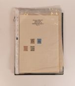 Hong Kong – 14 pages of very interesting and specialised stamps / postal history running from QV