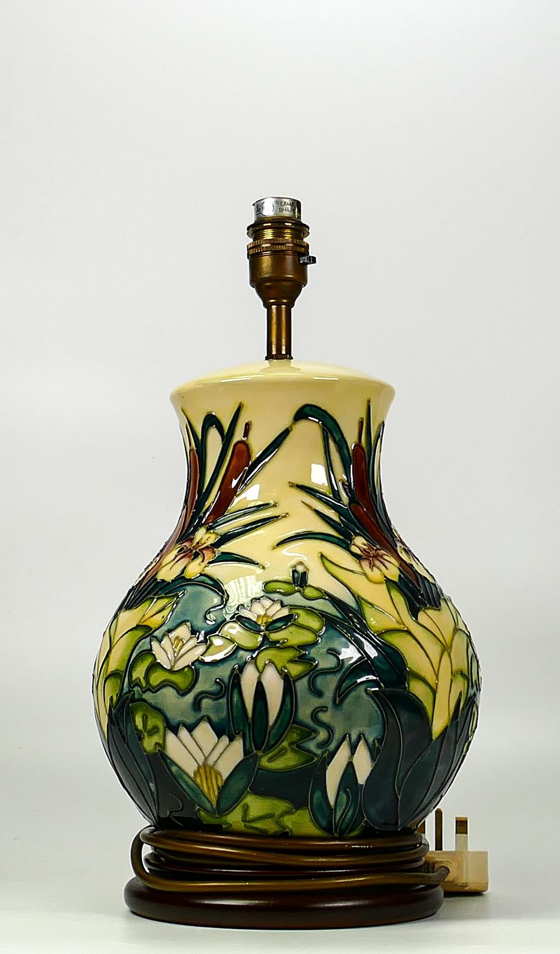 Moorcroft Lamia lamp base. Height with fittings 35cm - Bild 6 aus 7