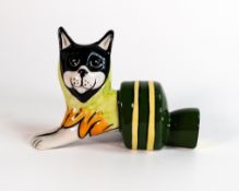 Lorna Bailey prototype Christmas Cracker the Cat (went into production as a limited edition of 40 in