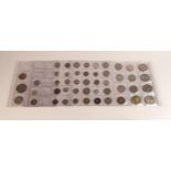 quantity of mainly South African & UK silver & base metal coins. Including SA 1 rand silver 1967,