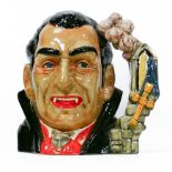 Royal Doulton Large Character Jug Count Dracula D7053 - character jug of the year 1997.