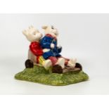 Beswick Ware Rupert The Bear Figure Rupert Bear and Algy Pug go-karting, limited edition, boxed with