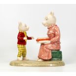 Beswick Ware Rupert The Bear Figure Happy Birthday Rupert , limited edition, boxed with cert