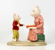 Beswick Ware Rupert The Bear Figure Happy Birthday Rupert , limited edition, boxed with cert