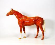 Beswick Large Palomino Racehorse 1564