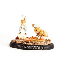 Beswick Beatrix Potter Peter and Benjamin Picking up Onions, Limited Edition of 3000, Boxed With