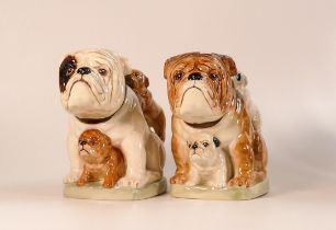 Kevin Francis Ceramics model of the British Bulldog in brindle colourway, limited Edition of 500 &