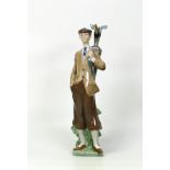 Lladro golfer figurine 5301. Height 26cm