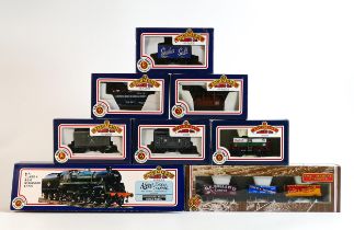 A collection of Bachmann Boxed OO gauge Model Railway Engines & Rolling stock to include BR Class