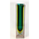 1960's Murano Sommerso Vase by Alessandro Mandruzzato (surface chip to base)