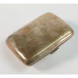 Silver cigarette case, 60g.