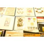 Large quantity of 80 approx mint GB presentation packs / sets in display folders of modern, more