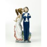 Lladro let's make up figurine , 5555. Height 21cm