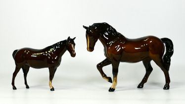 Beswick Mare 1991 & Stocky Jogging Mare 855(2)