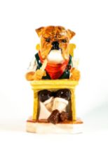 Kevin Francis Ceramics Model of a Brindle Bulldog "Dinnertime" Limited Edition No 82.of 150,