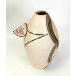 Cobridge Stoneware Trail Vase by Anita Harris , height 22cm