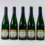 Five 70cl bottles 1986 Rudesheimer Rosengarten 1986 Ferdinand Pieroth (white wine) (5)