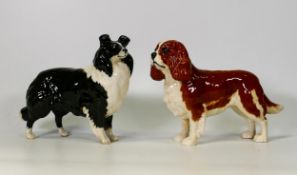 Beswick Dogs to include Sheepdog 1792 & King Charles Spaniel 2107A(2)