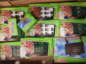 A collection of vintage Subbuteo Football Game Teams to include Russia, Liverpool, Man City, Crystal