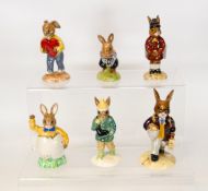 Royal Doulton Bunnykins Figures to include Brownie Db61, Sweat Heart Db130, Tom Db72, Easter