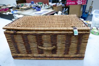 Large Wicker Picnic Hamper