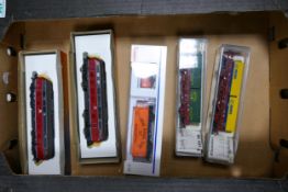 A mixed collection of HO Model railway items to include Roco 4151 diesel locomotives , Marklin