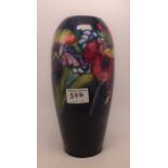 Moorcroft Orchid patterned table lamp base 25cm High