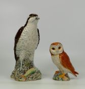Beswick Osprey Decanter & small Owl(2)